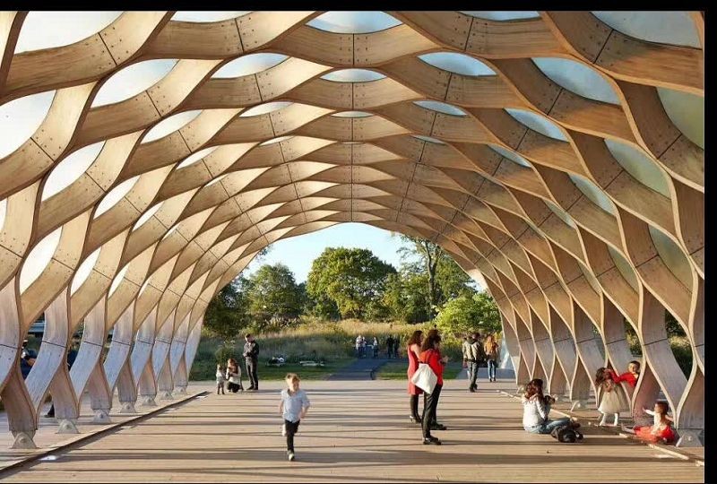 Large-Span Glulam Truss factory