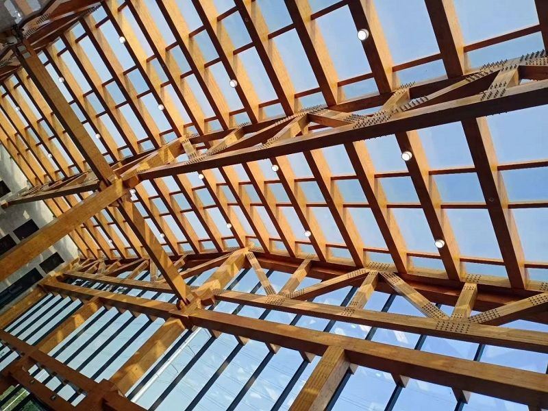 Large-Span Glulam Truss best