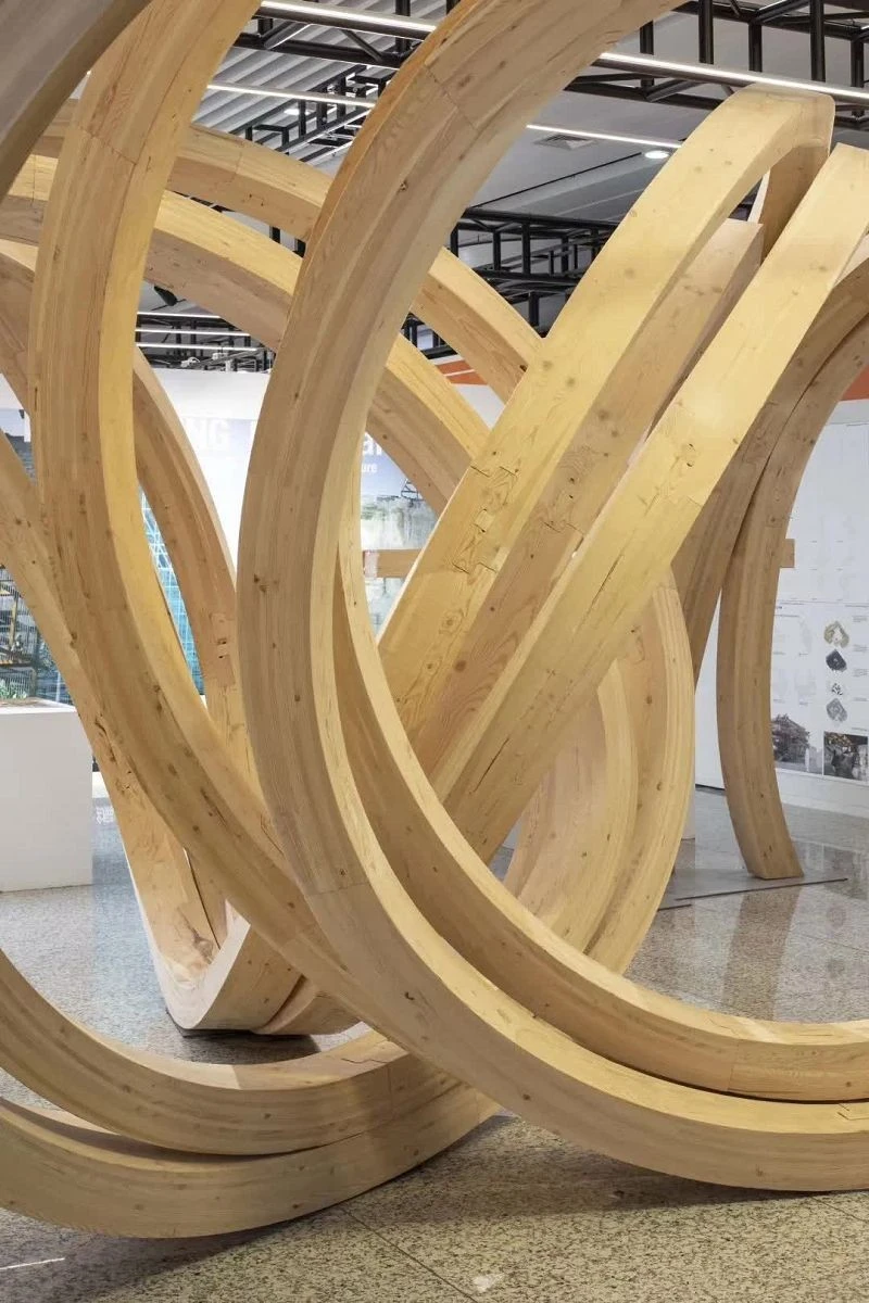 Non-Standard Glulam Members factory
