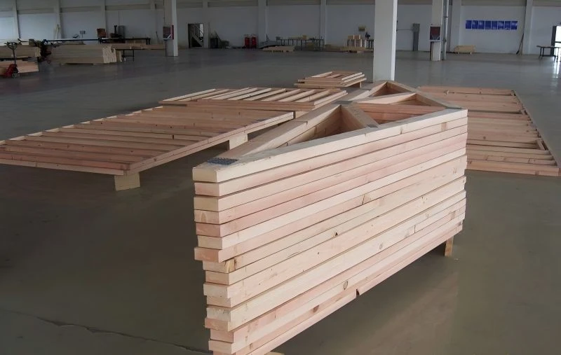Prefab Timber Roof Truss factory