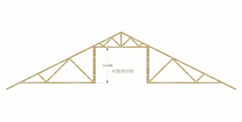 Prefab Timber Roof Truss factory