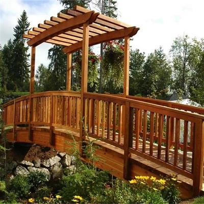 Wooden Landscape Bridge