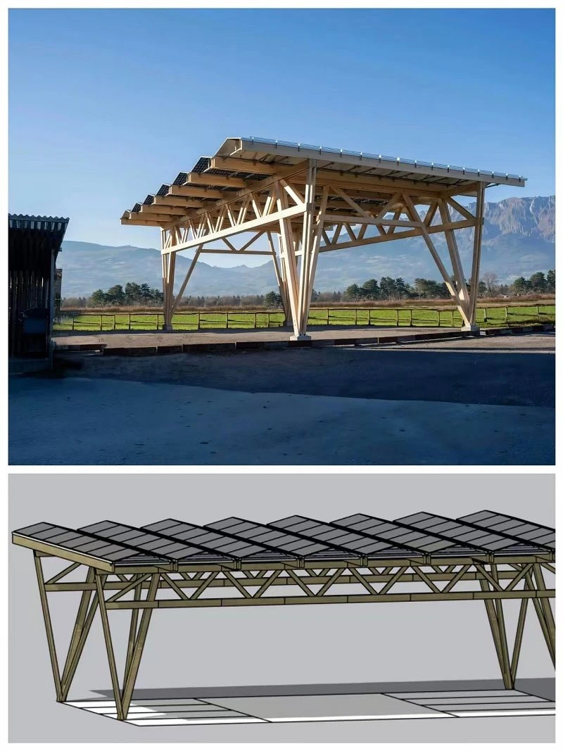 Timber Framed Garages And Carports factory